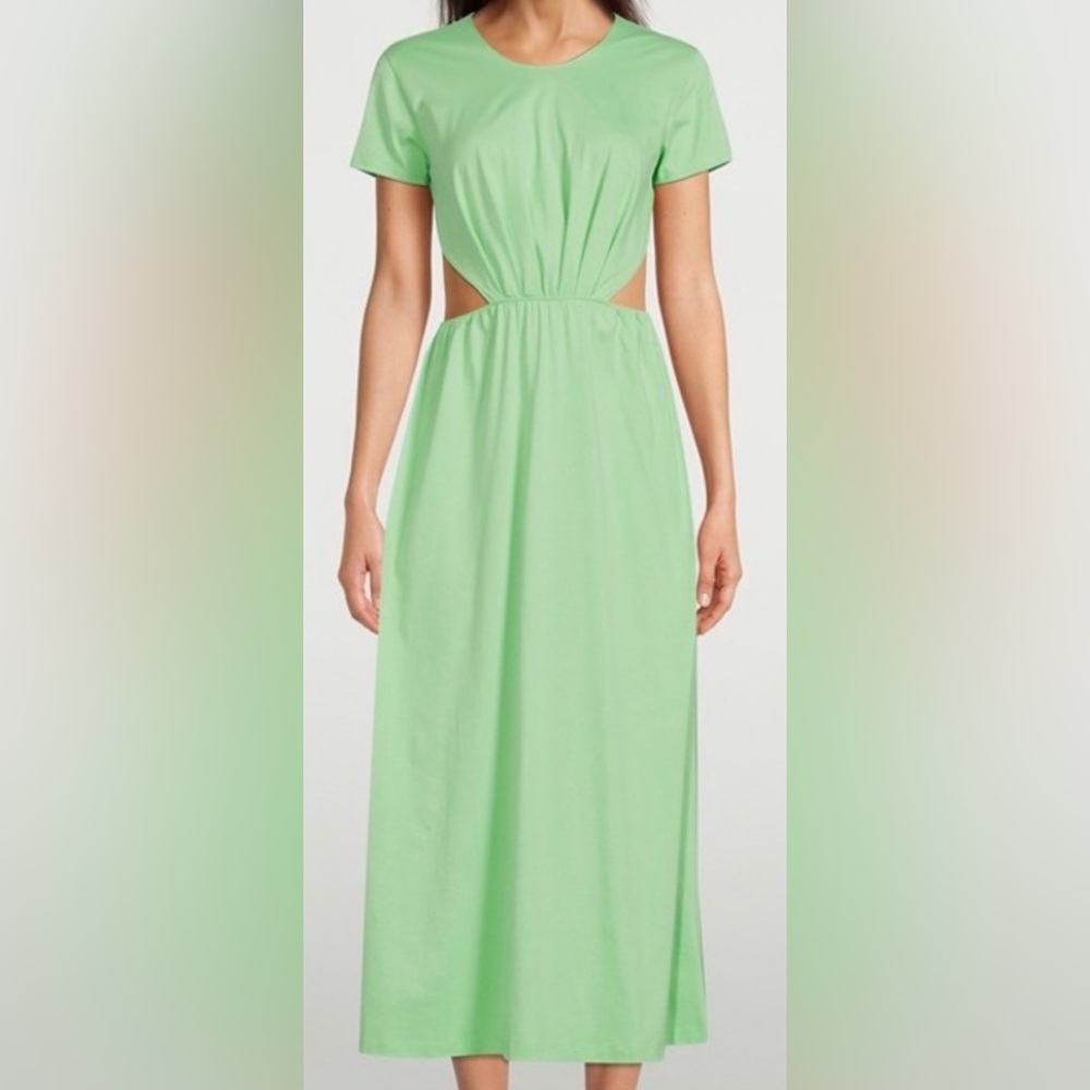 Loulou Studio Green Midi Dress